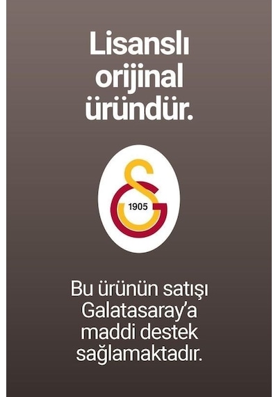 Galatasaray Logo Baskı Siyah T-shirt Kişiye Özel Kutulu 001