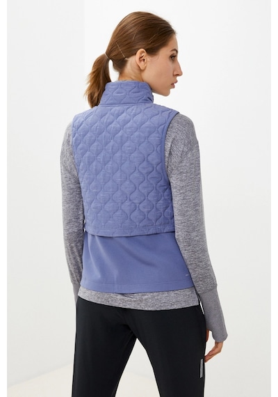 Nike W Aerolayer Running Vest Blue Yalıtımlı Kadın Fit Koşu Yeleği Mavi