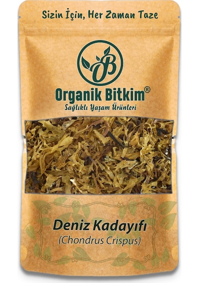 Organik Bitkim Deniz Kadayıfı Chondrus Crispus 50 Gr