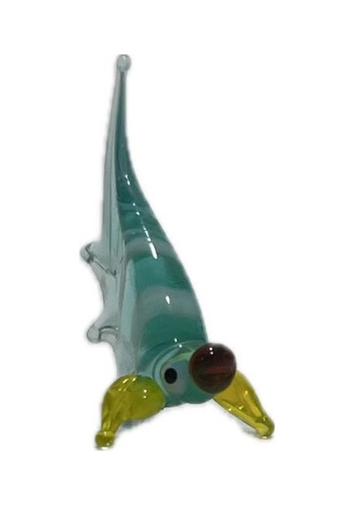 El Yapımı Mini Murano Cam Balık Biblo A158-14