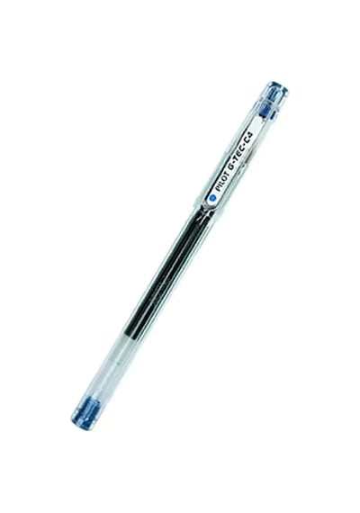 Pılot G-tec-c4 0.4 Mavi Jel Kalem Çok Renkli