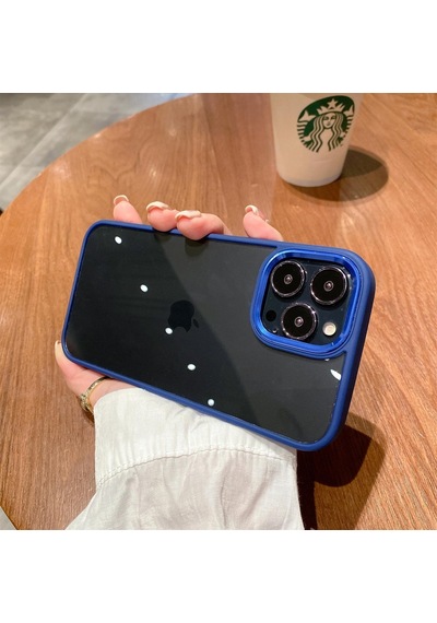 Apple Uyumlu iPhone 13 Pro Max (6.7) Lüx Seffaf Yanlari Silikon Kapak 544183661