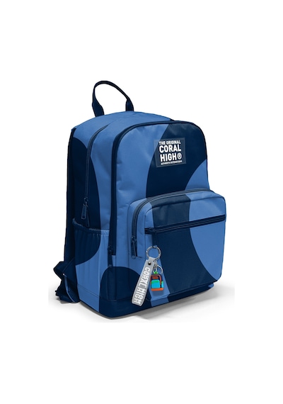 Coral High Lacivert Mavi Desenli Okul Sırt Çantası 23688 Lacivert - Mavi