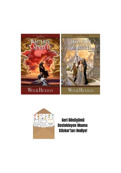 İkizlerin Sınavı Efsaneler Serisi 3. Kitap + İkizlerin Zamanı Efsaneler Serisi 1. Kitap