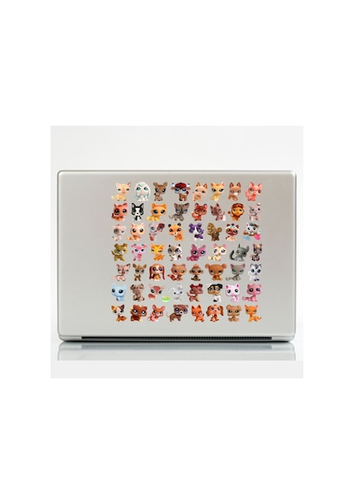 Tatlı Hayvan Figürlü Çıkartma Seti Cute Estetik Bujo Ajanda Planlayıcı Ve Defter Sticker Seti Çok Renkli
