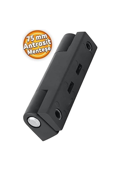 Tr Feyza Yapı Antrasit Gri 75 Mm Pvc Pimapen Pencere Menteşesi 2 Adet Genel