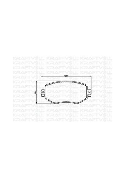 Kraftvoll 07010071 Ön Fren Balatası Renault Megane Iv 1.2 Tce 1.3 Tce 1.5 Dcı 1.6 16v 2016- 410603407r