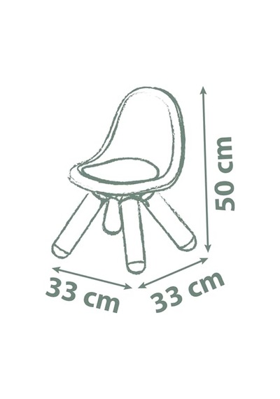 Smoby Çocuk Sandalyesi - Yeşil 880120 Diğer