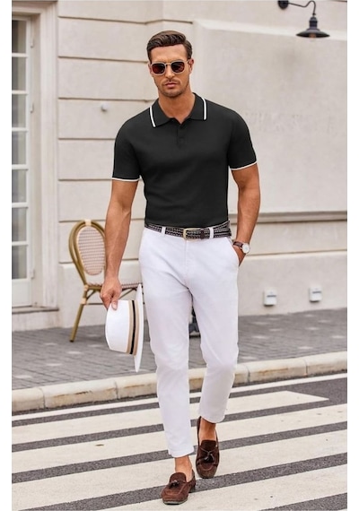Maicon Polo Yaka Triko T-shirt