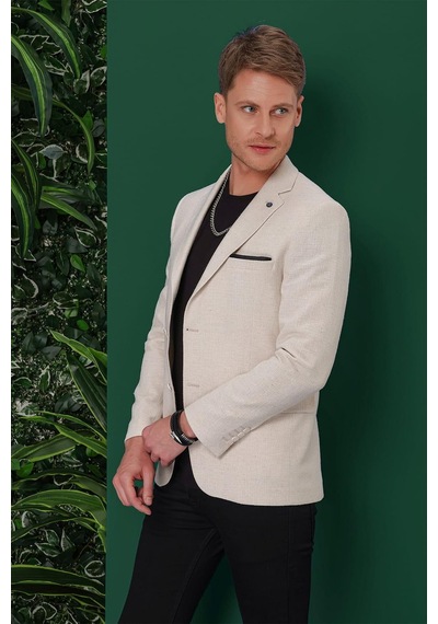 Efor C 635 Slim Fit Kemik Spor Ceket Kemik