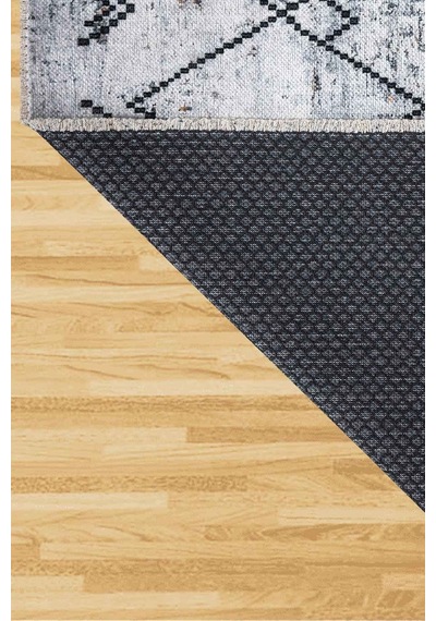 Valencıa-1508 Kaymaz Taban Dekoratif Modern Yıkanabilir Kolay Temizlenen Salon Balkon Mutfak Halısı Kilim Yolluk