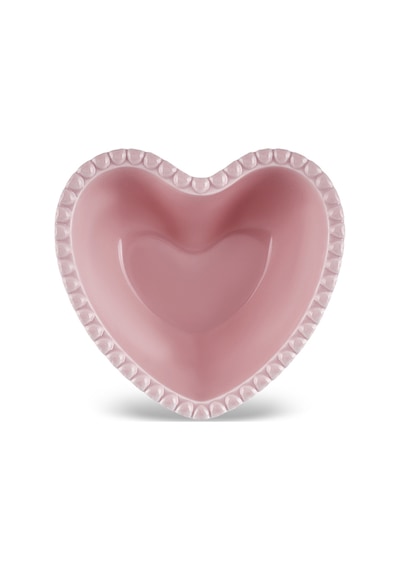 Karaca Pink Love Porselen Kase Pembe 15 Cm Pembe