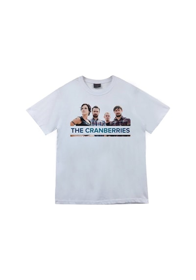 Stoned&Fame The Cranberries Baskılı T-shirt Beyaz