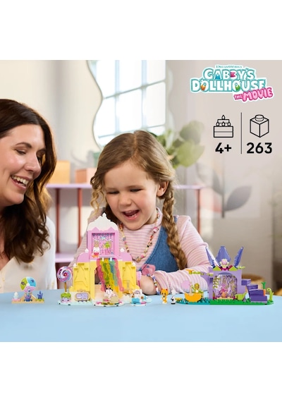 LEGO® Gabby’s Dollhouse Tatlı Şekerleme Dağı ve Kedi Bahçesi 11205 - 4 Yaş ve Üzeri Çocuklar için Hayvan Temalı Oyuncak Yapım Seti (263P)