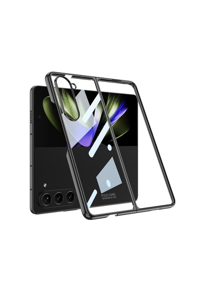 Galaxy Z Fold 5 Kılıf Zore Full Camlı Kıpta Kılıf