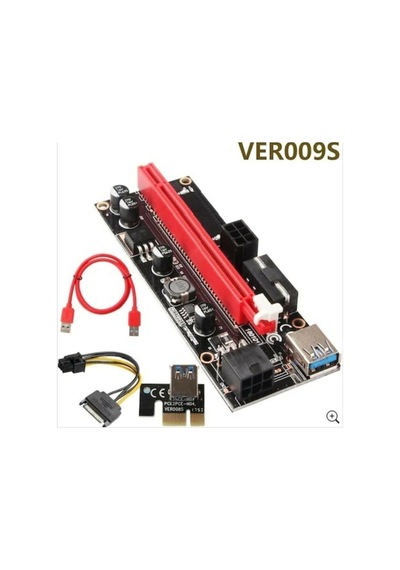 5 Adet Riser Kart Ver009S Usb 3.0 Pcie X1 To X16