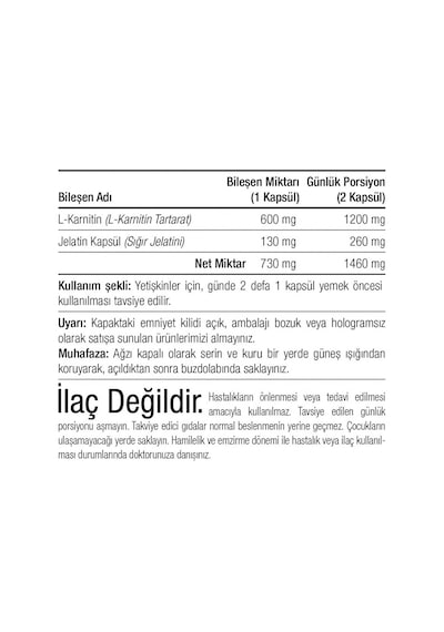 Canfeza Sezgin L-Karnitin
