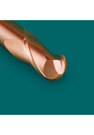 Unıque Ø04,0xr2,0x08xø04x050 Z2-ha Karbür Küresel Freze Tisin Kapl.