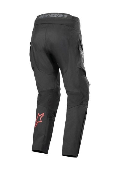 Alpinestars Hyde Xt Ds Wp Korumalı Motosiklet Pantolonu Siyah Kırmızı