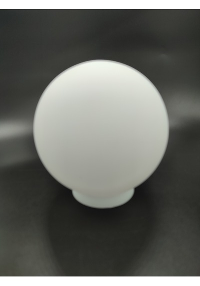 Osmanlı Avize Camı.süt Beyaz,grifli.çap:15.00cm-yuva:8.00cm. Mat - Süt Beyaz