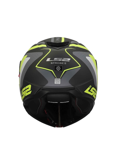 Ls2 Strobe 2 Phantom Çene Açılır Kask Mat Titanyum - Sarı