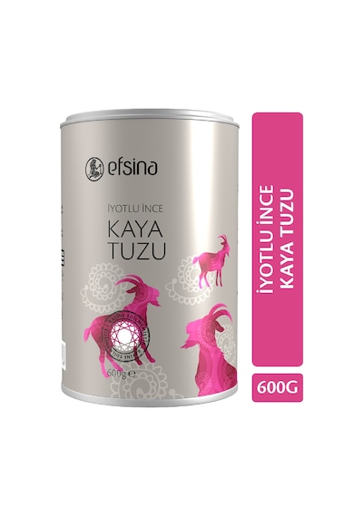 Efsina İyotlu İnce Kaya Tuzu 600 G