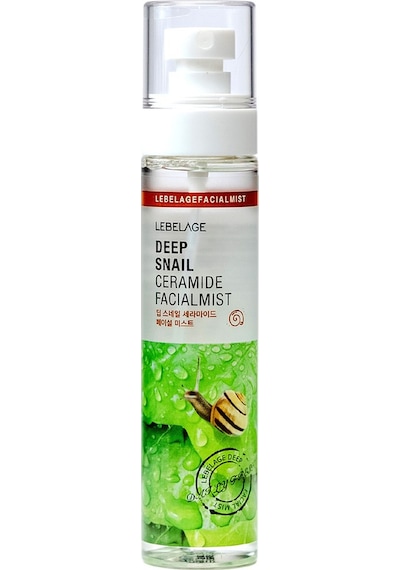 Lebelage Salyangoz Özü ve Ceramide İçeren Nemlendirici Sprey Mist LEBELAGE Snail Ceramide Facial Mist