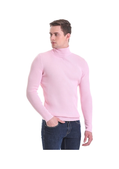 Hatemoğlu Pembe Slim Fit Fitilli Balıkçı Yaka Yünlü Triko Kazak 34232023a0 Pembe Hatemoğlu Pembe Slim Fit Fitilli Balıkçı Yaka Yünlü Triko Kazak 34232023a0 Pembe