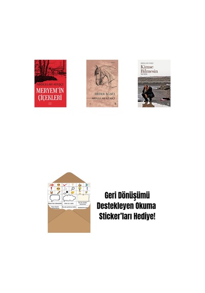 Meryem İn Çiçekleri + Heder Ağacı + Kimse Bilmesin + Okuma Sticker'ları