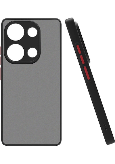 Xiaomi Redmi Note 13 Pro 5g Kılıf Zore Hux Kapak Siyah