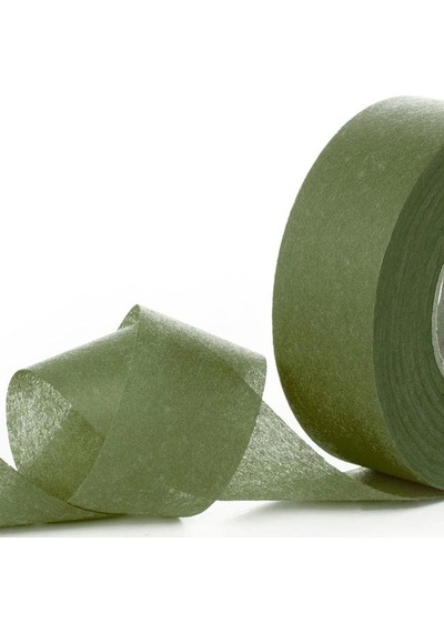 Jütburada Yeşil Kurdale Şerit Nonwoven Tela Kumaş 2.5 Cm 220 Metre