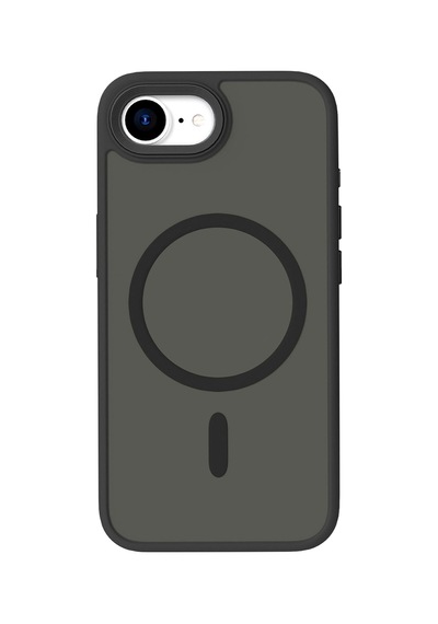 Joko - 951 - Apple iPhone Uyumlu 17e Megane Magsafe Kapak - Csmo-tex - - Siyah Sıyah