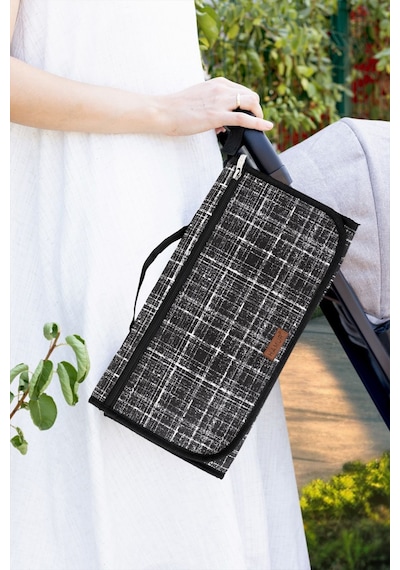 Bebek Alt Açma Bakım Çantası Organizerli Anne Bebek Yenidoğan Değiştirme Minderi Bb-506