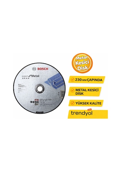 Metal Kesme Diski 230x3.0 Mm Spiral Taşlama Kesici Taş 1 Adet
