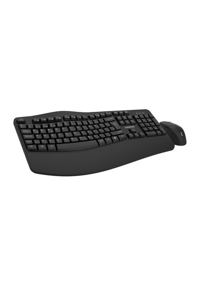 Everest Km-35 Comfy Siyah Kablosuz Ergonomik Q Multimedia Klavye + Mouse Set