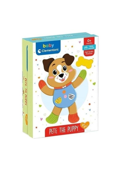 Clementoni Yumuşacık Köpekçik 17759 Bebekler için Peluş Köpek