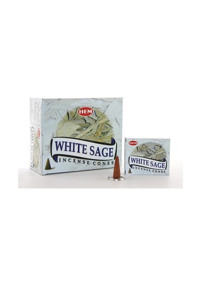 Vexor White Sage Aromalı Konik Tütsü