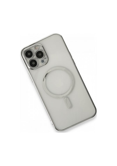 Apple Uyumlu iPhone 14 Pro Max Kılıf Magsafe Özellikli Lazer Silikon Kapak