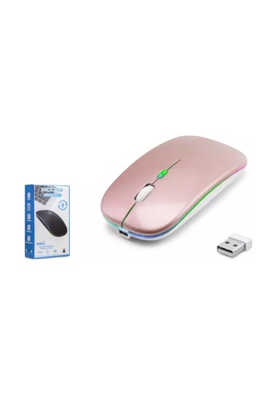 Zr215 Cba100 Rgb Rose Gold Şarjlı Mouse Diğer