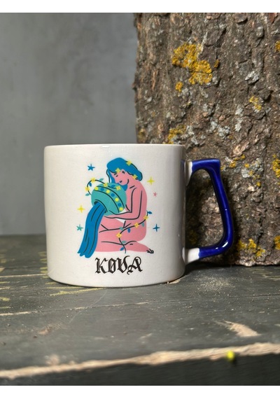 Kova Burcu Tasarım Kupa