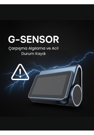 Mieco X8 Wifi /4K UHD/ 170° Ultra Geniş Açı/ ADAS/ Ön + Arka Araç Kamerası