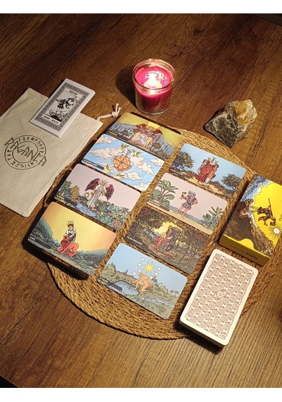 Panorama Yatay Tarot Destesi 78 Kart - Arındırma Kesesi