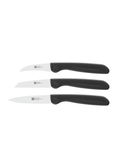 Parçalı Sebze Bıçağı Seti Kırmızı 10 Cm Tırtıksız Domates Bıçağı Çok Renkli