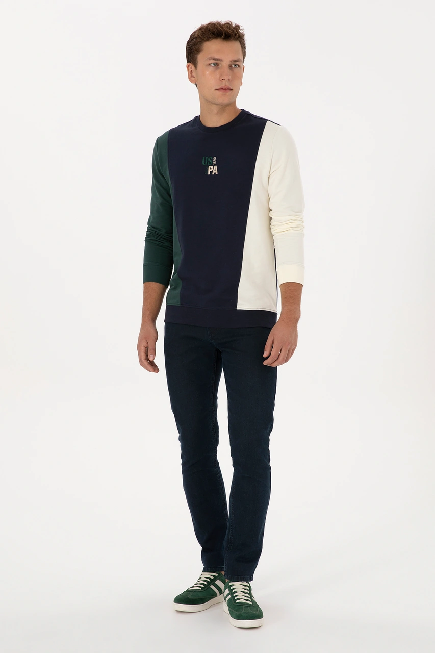 U.s. Polo Assn. Erkek Açık Lacivert Sweatshirt 50316379-vr059 Acık Lacıvert