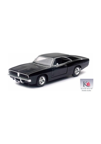 Newray 1969 Dodge Charger R/t 1/25 Siyah Model Araba