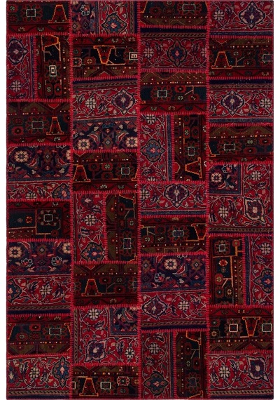 Eşsiz Ve Büyüleyici Patchwork Halı 230x160 Cm 6354