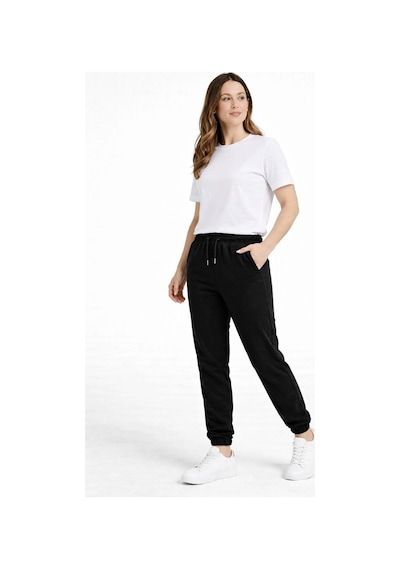 Novalisse Kadın Jogger Eşofman Altı , Cepli, Paça Lastilkl ,spor Pantolon - Siyah Çoklu Renk