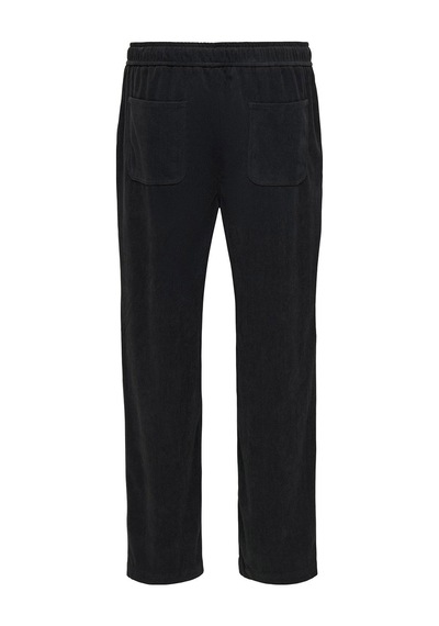 Only & Sons Onsfade Normal Bel Düz Paça Pantolon Erkek Pantolon 22038971 Siyah