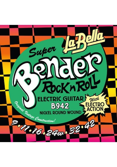 La Bella B942 Elektro Gitar Teli Seti Orta Seviye - 09-42 Extra Light Nikel Kaplama, Kolay Bend Ve Solo Çalımı İçin Düşük Gerilim, Esnek Yapı Ölçüler: 0.009 - 0.042 İnç Takım La Bella B942 Elektro Gitar Teli Seti Orta Seviye - 09-42 Extra Light Nikel Kaplama, Kolay Bend Ve Solo Çalımı İçin Düşük Gerilim, Esnek Yapı Ölçüler: 0.009 - 0.042 İnç Takım