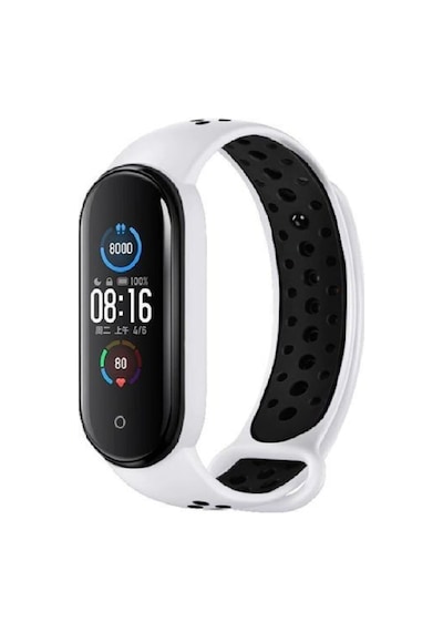 Xiaomi Mi Band 5 / 6 Kordon Nike Spor Delikli Kordon